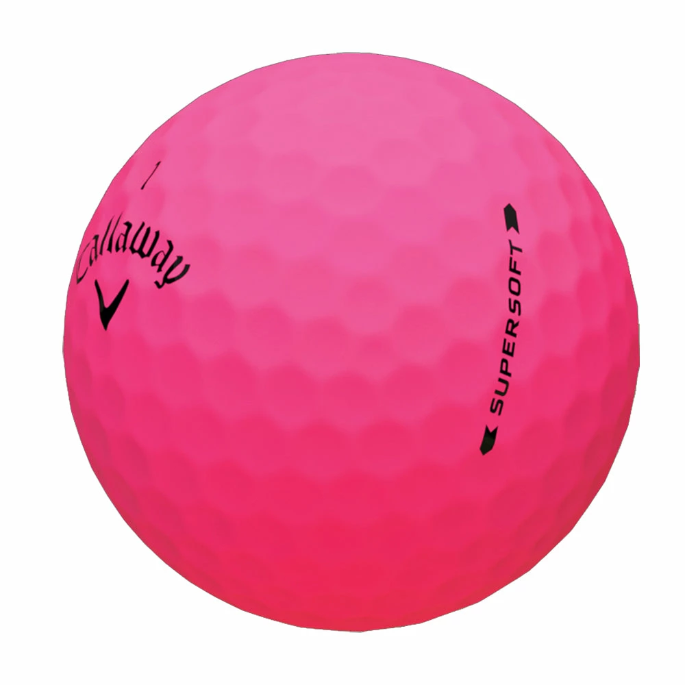 Callaway Supersoft Pink Golf Balls 3 Callaway Supersoft Pink Golf Balls - Image 3
