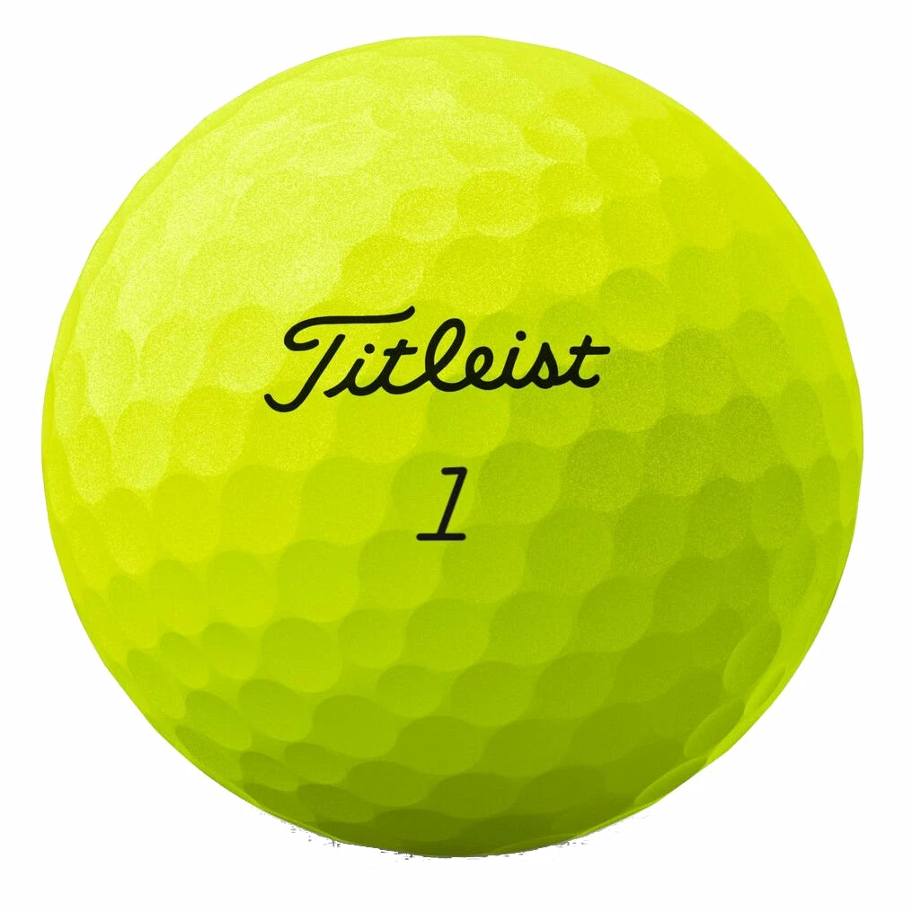 Titleist Pro V1x Yellow Golf Balls - Dozen 2020 2 Titleist Pro V1x Yellow Golf Balls - Dozen 2020 - Image 2