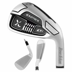 Tour Edge Exotics 4-PW Tour 90 Right Hand Mens Stainless Steel Iron Golf Set