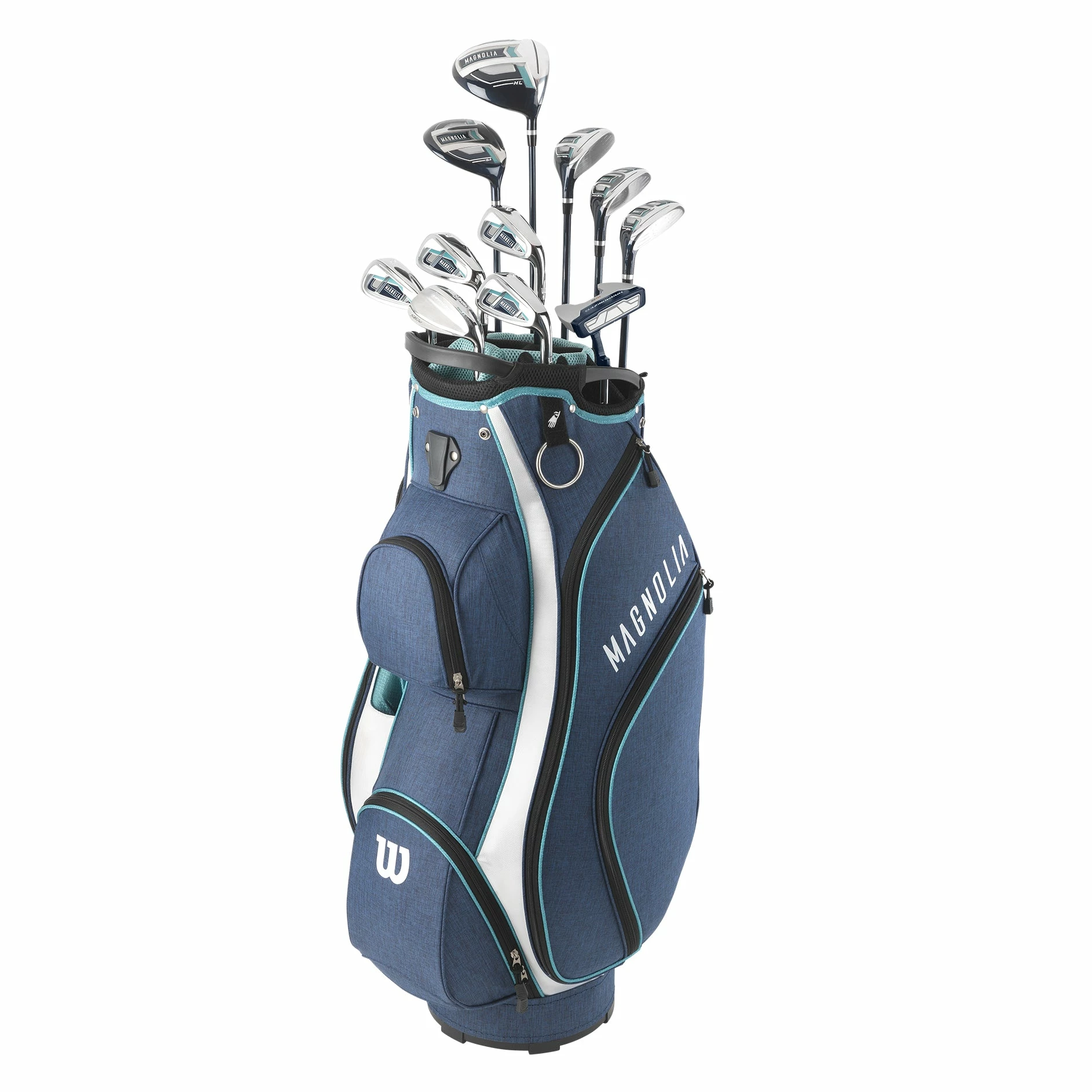 Wilson Golf Wilson Magnolia Navy Womens Cart Complete Golf Club Set 1 Wilson Golf Wilson Magnolia Navy Womens Cart Complete Golf Club Set