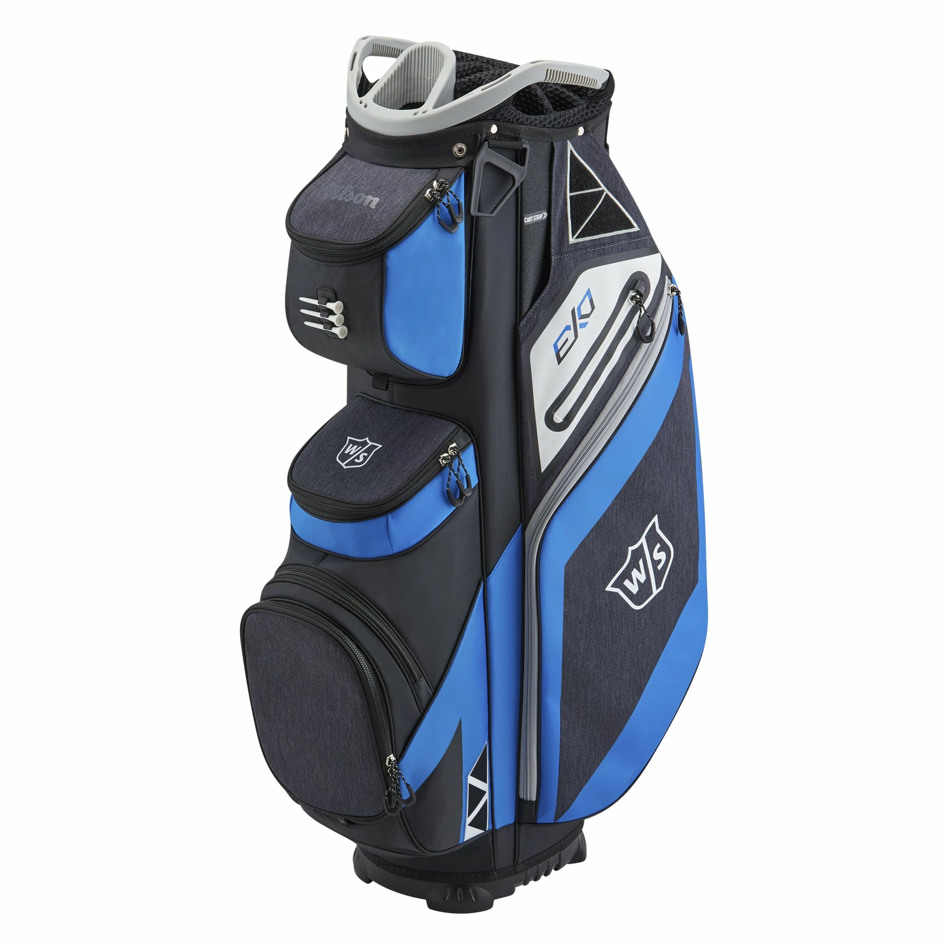 Wilson Golf Wilson EXO Black-Royal Golf Cart Bag 1 Wilson Golf Wilson EXO Black-Royal Golf Cart Bag