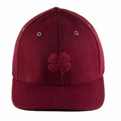 Black Clover Melton Cabernet Mens Hat -Best Golf Clubs Shop 13746 MAROONMAROON 2 90297c8a f004 4c2d a1cb b441c52bbe3f