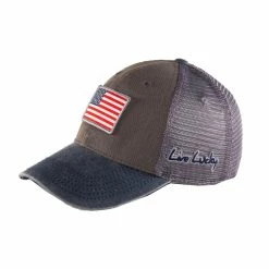 Black Clover Blackclover USA Flag Patch Mens Hat
