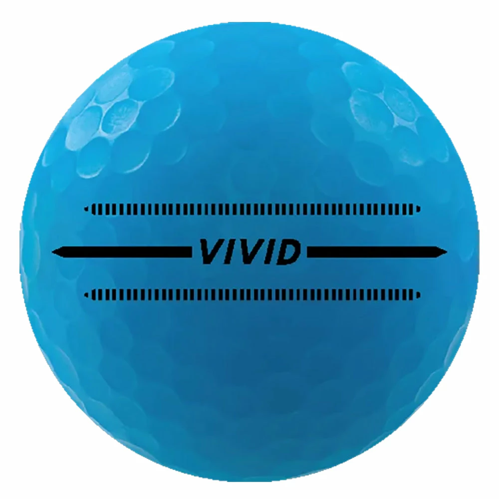 Volvik Vivid Blue Golf Balls 12-Pack 2 Volvik Vivid Blue Golf Balls 12-Pack - Image 2
