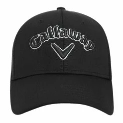 Callaway Mesh Fitted Black Charcoal Mens Cap -Best Golf Clubs Shop 16122 2