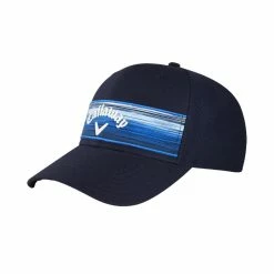 Callaway Stripe Mesh Adjustable Mens Hat -Best Golf Clubs Shop 16125 NAVYWHITEBLUE