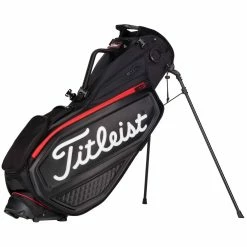 Titleist Permium Golf Stand Bag -Best Golf Clubs Shop 16209 BLKBLKRED006