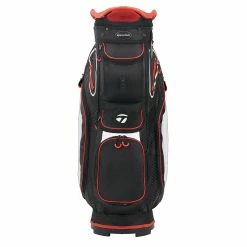 Taylor Made TaylorMade Cart 8.0 Golf Cart Bag -Best Golf Clubs Shop 16328 BLACKWHITERED 1