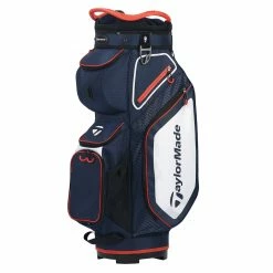 Taylor Made TaylorMade Cart 8.0 Golf Cart Bag -Best Golf Clubs Shop 16328 NAVYWHITERED