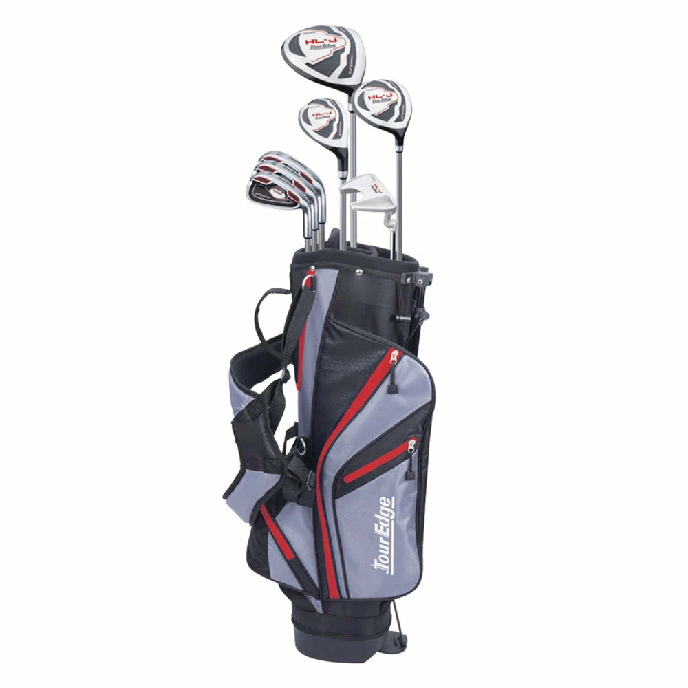 Tour Edge Hot Launch 9-12yrs Red Junior Right Hand Golf Set 1 Tour Edge Hot Launch 9-12yrs Red Junior Right Hand Golf Set