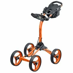 Bag Boy Quad XL Golf Push Cart -Best Golf Clubs Shop 17852 ORANGEBLK