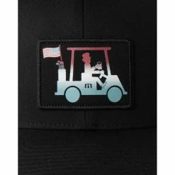 TravisMathew Hard Flex Mens Hat -Best Golf Clubs Shop 19499 BLACK 2 92fa8479 9e57 4606 8e56 826e8ba430cc