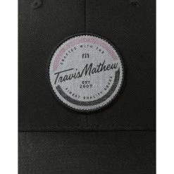 TravisMathew Beach Cruiser Mens Hat -Best Golf Clubs Shop 19730 BLACK 2