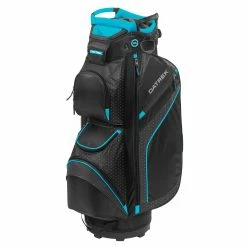 Datrek DG Lite II Golf Cart Bag -Best Golf Clubs Shop 19803 BLKTURQDOTS