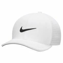 Nike Golf Nike Dri-FIT ADV Classic99 Mens Golf Hat -Best Golf Clubs Shop 23049 WHITEBLACK100 670beed1 aaf5 4ec5 9f86 56d6bf84bf1e