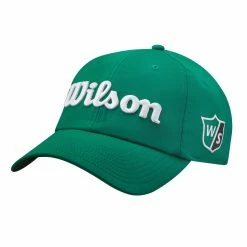Wilson Golf Wilson Pro Tour Mens Golf Hat 18 Wilson Golf Wilson Pro Tour Mens Golf Hat -Best Golf Clubs Shop 25032 GREENWHITE
