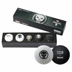 Volvik Marvel Gift Set Golf Balls And Marker -Best Golf Clubs Shop 25359 PUNISHER f67286e8 0284 412e abbe 9b808394f7e3