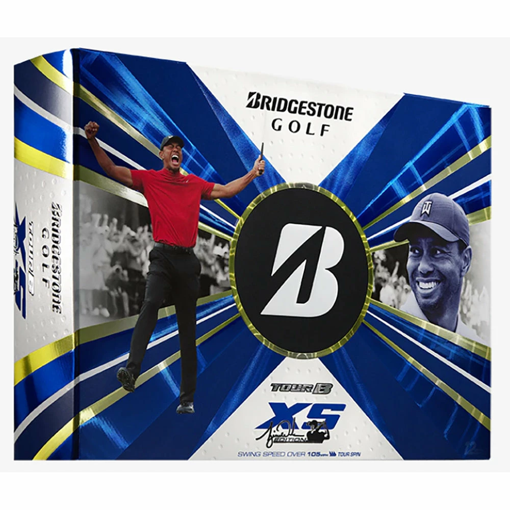 Bridgestone Tour B XS TW Edition Golf Balls - Dozen 1 Bridgestone Tour B XS TW Edition Golf Balls - Dozen