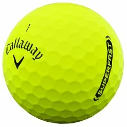 Callaway Superfast BOLD Golf Balls - 15 Pack -Best Golf Clubs Shop 25747 YELLOW 1