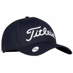 Titleist Players Performance Ball Marker Mens Golf Hat -Best Golf Clubs Shop 25806 NAVYWHITE41