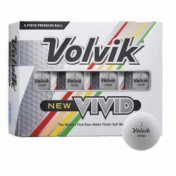 Volvik Vivid Golf Balls 12-Pack -Best Golf Clubs Shop 27404 WHITE ccc14c52 2071 4f84 b74a cc6cb2f4e5a8