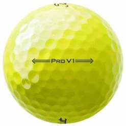 Titleist Pro V1 Yellow Golf Balls - Dozen -Best Golf Clubs Shop 85040 2