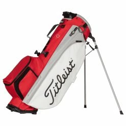 Titleist Players 4 Plus Golf Stand Bag -Best Golf Clubs Shop 85049 REDWHITEGRAY