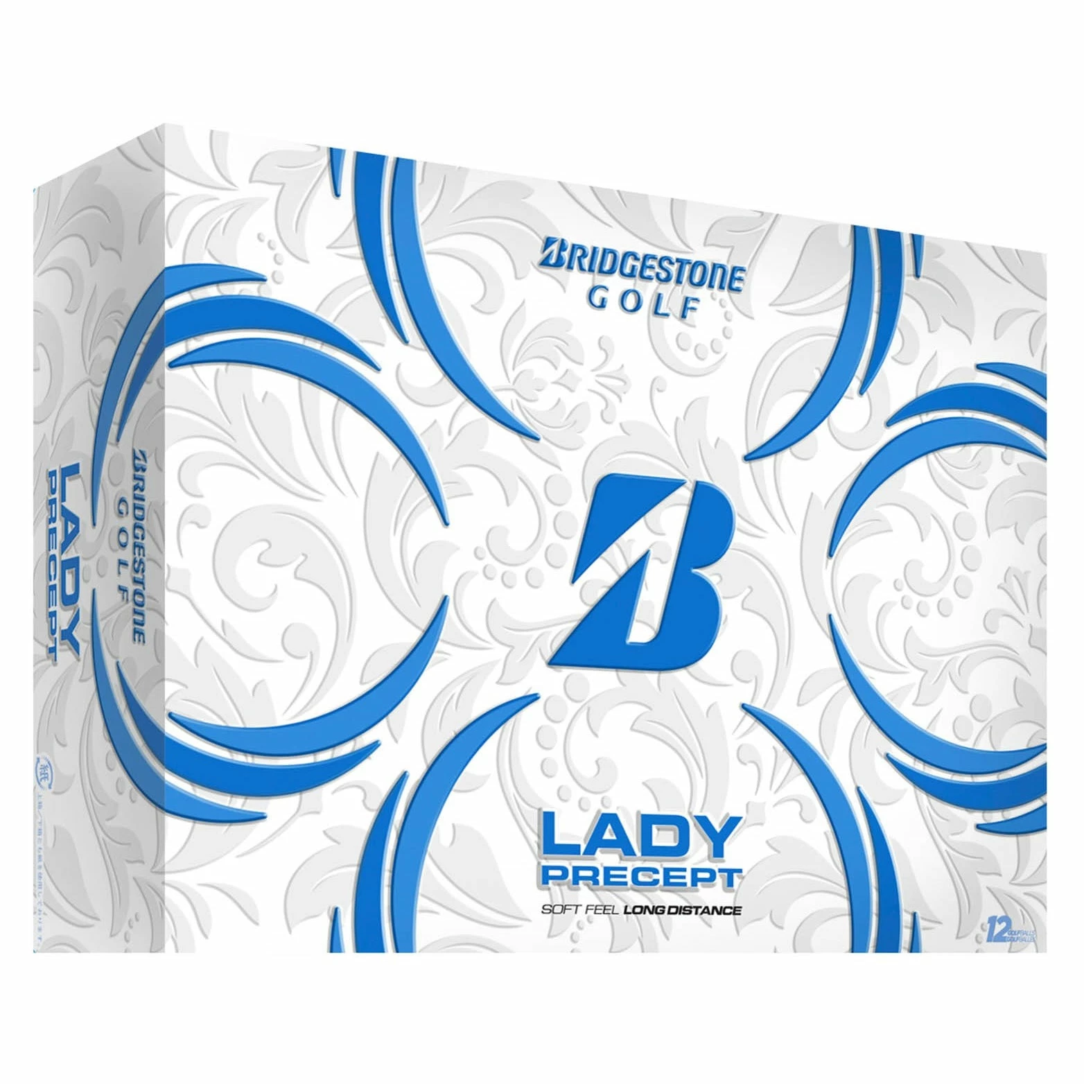 Bridgestone Lady Precept White Golf Balls - Dozen 1 Bridgestone Lady Precept White Golf Balls - Dozen