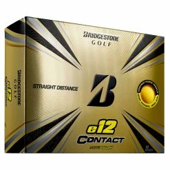 Bridgestone E12 Contact Golf Balls - Dozen -Best Golf Clubs Shop 85055 YELLOW 30200823 ba83 4741 b78b 5cda902db979