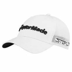 Taylor Made TaylorMade Performance Cage Mens Golf Hat -Best Golf Clubs Shop 85089 WHITE c3c25c80 dac1 4449 811b f730a7dddc05