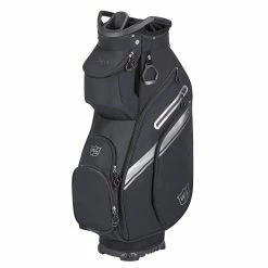 Wilson Golf Wilson Staff EXO II Golf Cart Bag -Best Golf Clubs Shop 85155 BLACKWHTGREY 832af478 30d9 4baf b0fb 8efd7d8fa37f