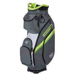 Wilson Golf Wilson Staff EXO II Golf Cart Bag -Best Golf Clubs Shop 85155 CHARCWHTLIME 4186d5db 9cb0 488d aa7f 404c12429783