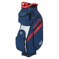 Wilson Golf Wilson Staff EXO II Golf Cart Bag -Best Golf Clubs Shop 85155 NAVYWHITERED 1fd9919d 8a33 463f b28d 082fb9e4cddf